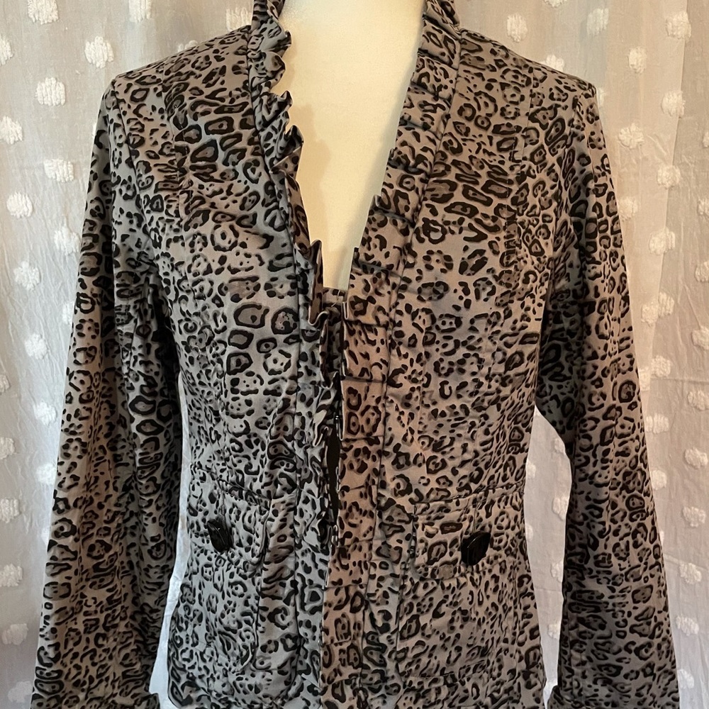 AMX Cheetah Print Jacket